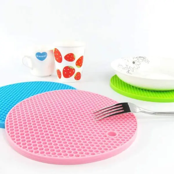[4778_1pc_silicone_hot_mat] Mat, 1Pc Silicone Hot Mat used for breakfast, lunch and dinner purposes in different-different places.