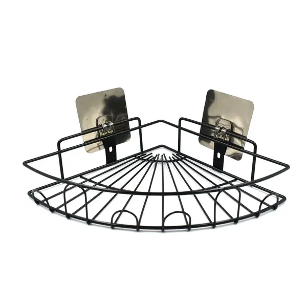 [9010_1pc_shower_caddy_corner] 1 Pc Shower Caddy Corner for holding and storing various household stuffs and items etc.